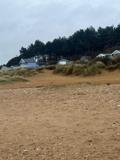 Beach Huts at Old Hunstanton beach